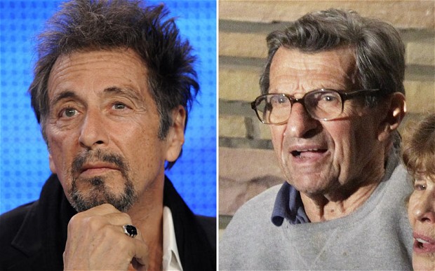 Al Pacino (Left), Joe Paterno (Right)